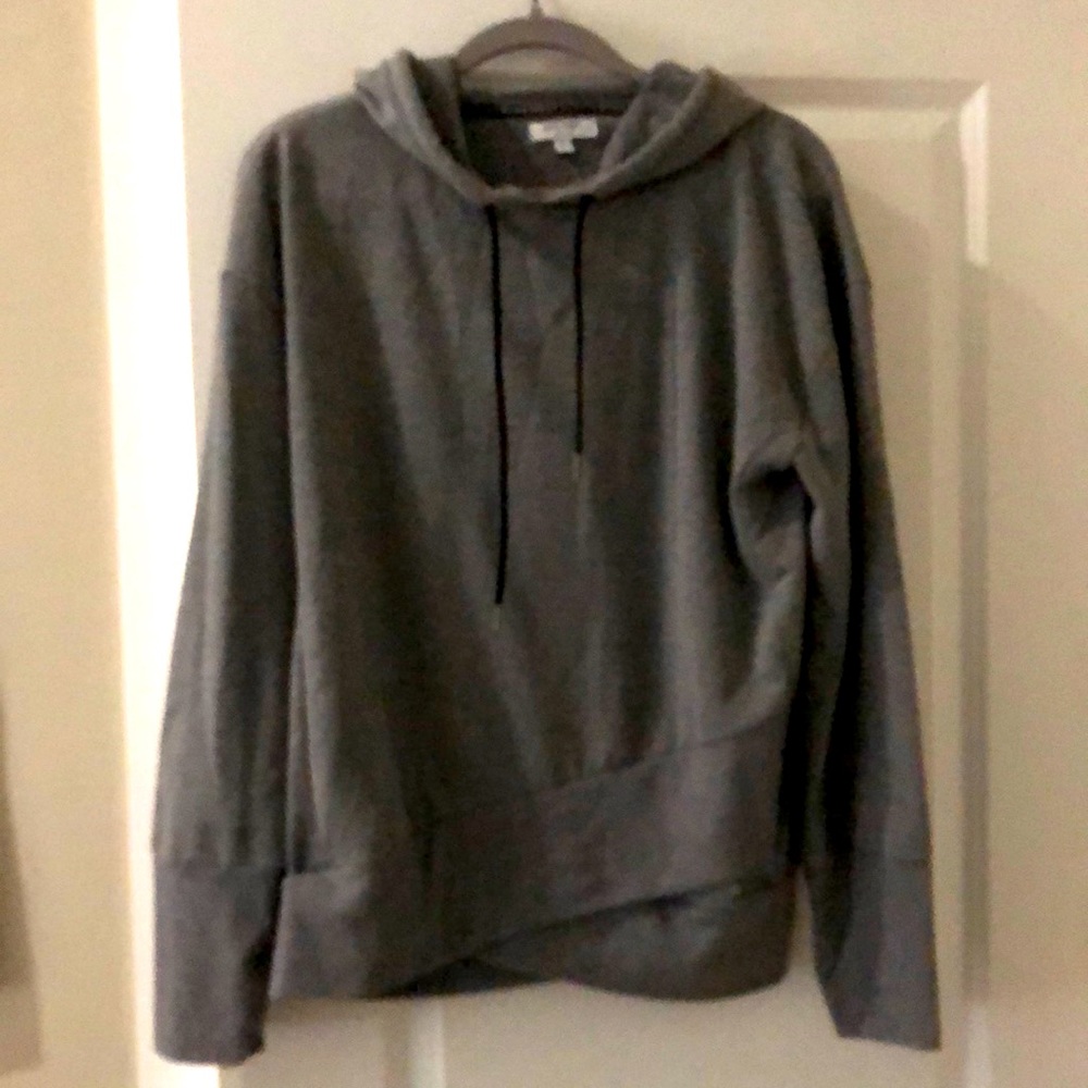 Nine West active gray hoodie